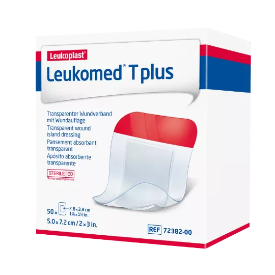 Leukomed T Plus 7.2 cm. x 5 cm. 50 unid.